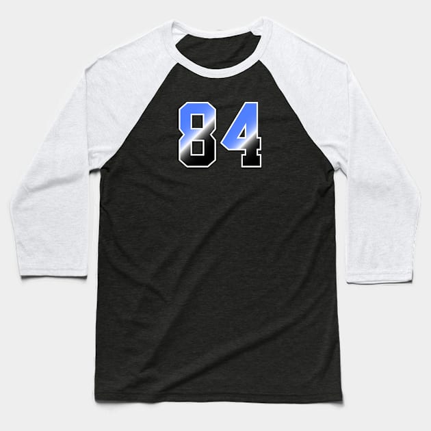 number 84 Baseball T-Shirt by Eric Okore